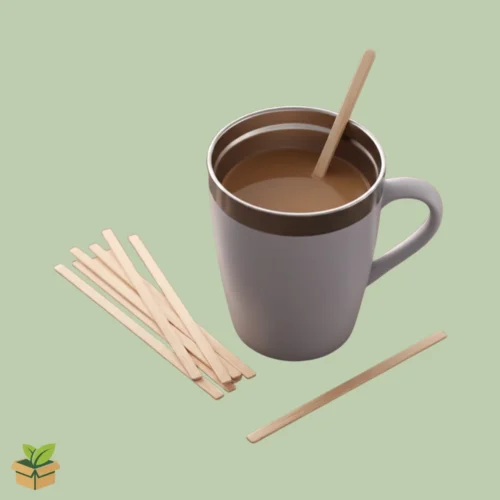 Natural Wooden Stir Sticks – Tea & Coffee