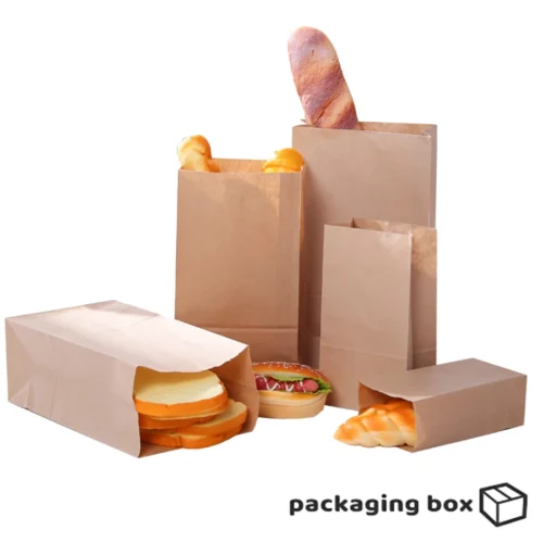 Kraft Paper Nugget Bags