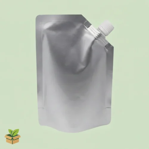 Plain Aluminum Stand‑Up Spout Pouch 300 ml (11×18 cm)