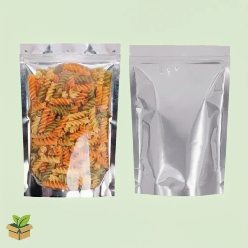 Aluminium Clear Standup Pouches | Food‑Safe Barrier + Window
