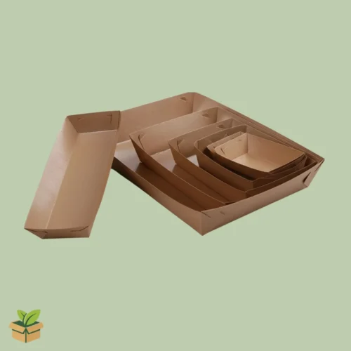 Kraft Tray – Grease‑Resistant Food Trays