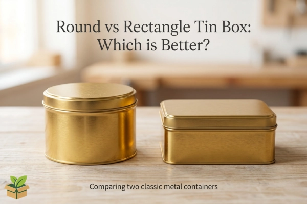 Round Tin Box vs Rectangle Tin Box: Which is Better for Packaging in Pakistan?
