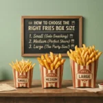 How to Choose the Right Fries Box Size – Small, Medium & Large