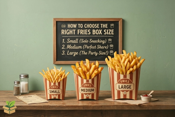 How to Choose the Right Fries Box Size – Small, Medium & Large