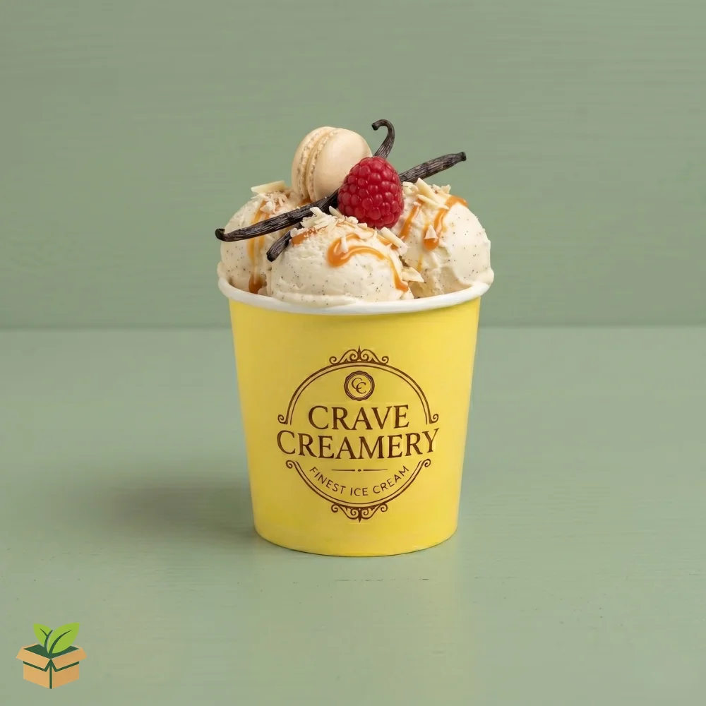Ice Cream Cups โ Custom Branded & Eco-Friendly โ EcoPackaging.pk