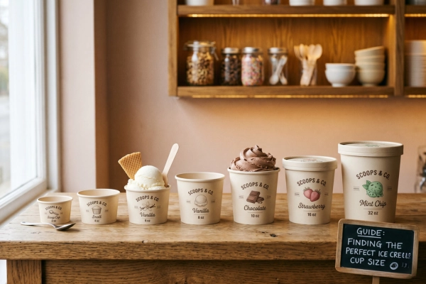 Ice Cream Cup Size Guide – From 2oz Mini to 32oz Party Size