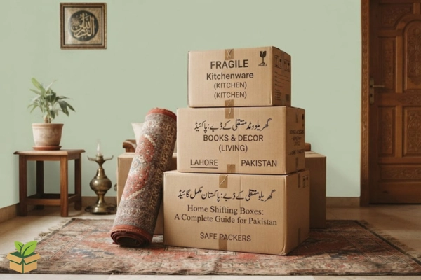 Home Shifting Boxes Pakistan – Labeled Packing Boxes for Safe Home Shifting