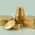 Tin Box Wholesale Price in Pakistan - Gold Round & Rectangular Tin Boxes