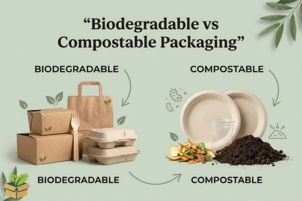 Biodegradable vs Compostable Packaging: Key Differences