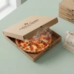 Pizza Restaurant Packaging - Custom Kraft Box Design